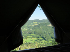 Tente confort en zone naturelle et moyenne montagne